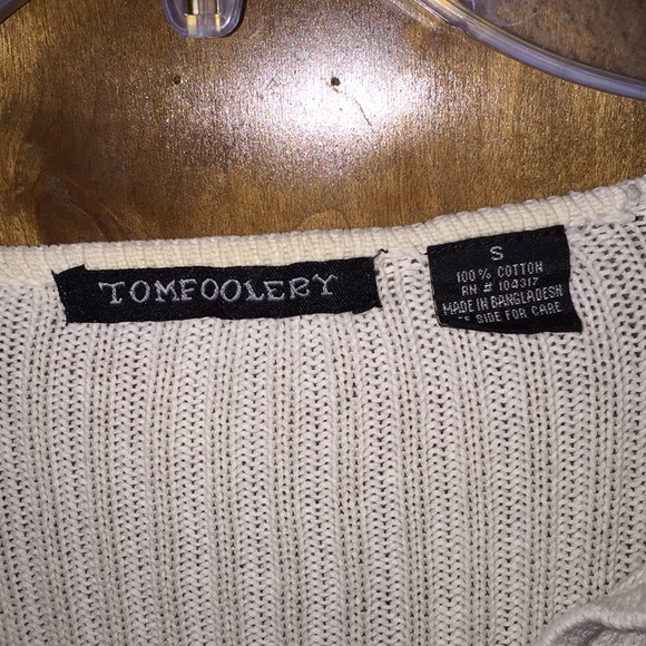 Color Block Plunging Neck Sweater - Picture 2 of 4